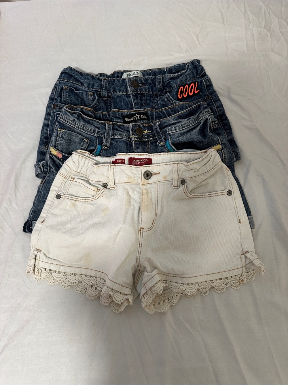 Bundle of 3- Teens Denim Shorts